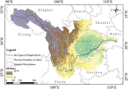 Figure 1. Location of the study area.