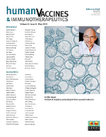 Cover image for Human Vaccines & Immunotherapeutics, Volume 8, Issue 5, 2012