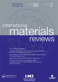 Cover image for International Materials Reviews, Volume 68, Issue 2, 2023