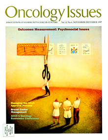 Cover image for Oncology Issues, Volume 12, Issue 6, 1997