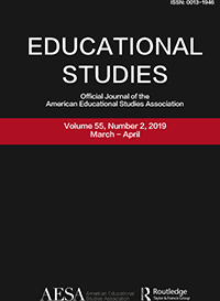 Cover image for Educational Studies, Volume 55, Issue 2, 2019