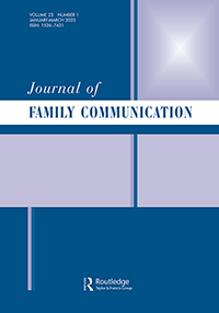 Cover image for Journal of Family Communication, Volume 23, Issue 1, 2023