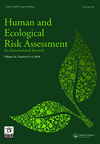Cover image for Human and Ecological Risk Assessment: An International Journal, Volume 24, Issue 4, 2018