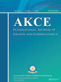 Cover image for AKCE International Journal of Graphs and Combinatorics, Volume 19, Issue 1, 2022