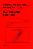 Cover image for American Journal of Mathematical and Management Sciences, Volume 16, Issue 3-4, 1996