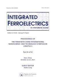 Cover image for Integrated Ferroelectrics, Volume 228, Issue 1, 2022