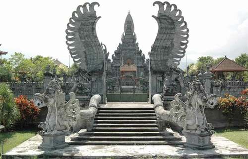 Figure 8. Kriya bebali Candi Laras Kampid Cangak at Jagatnatha Temple, Jembrana, Bali. (Sunarya, Citation2011, p. 235).