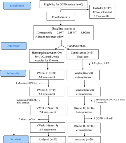 Figure 1.  CONSORT flow diagram of patient recruitment and retention.