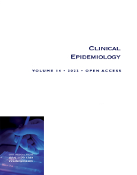 Cover image for Clinical Epidemiology, Volume 14, 2022