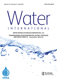 Cover image for Water International, Volume 43, Issue 5, 2018