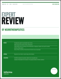 Cover image for Expert Review of Neurotherapeutics, Volume 18, Issue 11, 2018