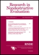 Cover image for Research in Nondestructive Evaluation, Volume 19, Issue 1, 2008