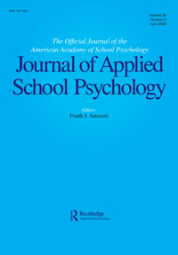 Cover image for Journal of Applied School Psychology, Volume 36, Issue 2, 2020