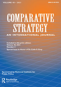 Cover image for Comparative Strategy, Volume 40, Issue 2, 2021