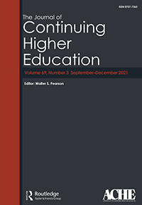 Cover image for The Journal of Continuing Higher Education, Volume 69, Issue 3, 2021