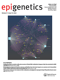 Cover image for Epigenetics, Volume 17, Issue 10, 2022