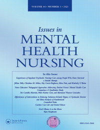 Cover image for Issues in Mental Health Nursing, Volume 44, Issue 3, 2023