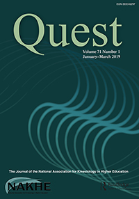 Cover image for Quest, Volume 71, Issue 1, 2019