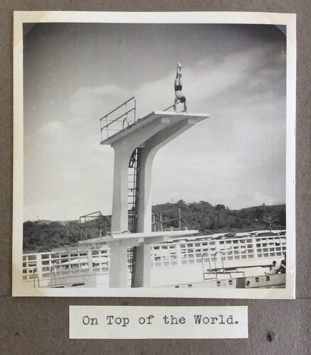 Figure 16. Heatly diving in Panama.