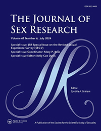 Cover image for The Journal of Sex Research, Volume 61, Issue 6, 2024