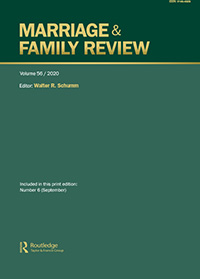 Cover image for Marriage & Family Review, Volume 56, Issue 6, 2020