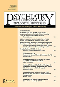 Cover image for Psychiatry, Volume 85, Issue 2, 2022