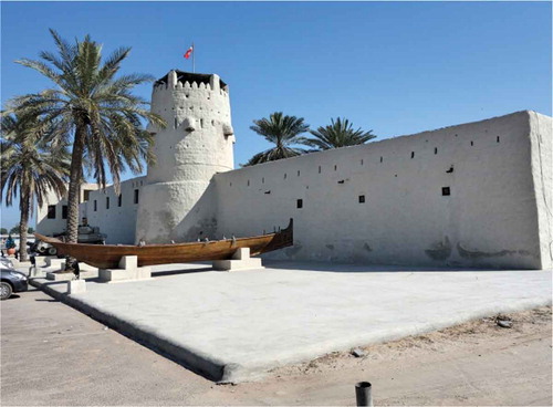 Figure 3. Exterior view of UAQ fort