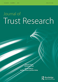 Cover image for Journal of Trust Research, Volume 8, Issue 2, 2018