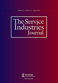 Cover image for The Service Industries Journal, Volume 42, Issue 1-2, 2022