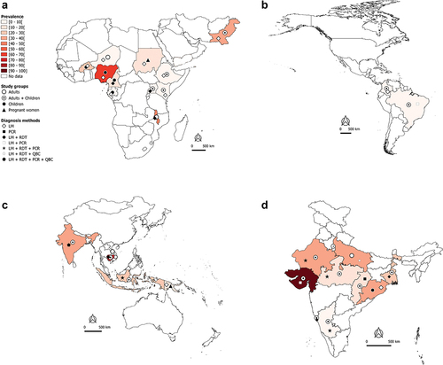 Figure 2A. Worldwide burden of severe malaria.