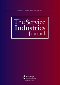 Cover image for The Service Industries Journal, Volume 43, Issue 9-10, 2023