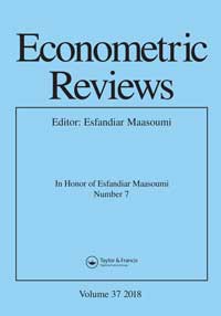 Cover image for Econometric Reviews, Volume 37, Issue 7, 2018