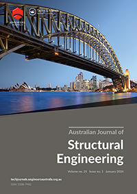 Cover image for Australian Journal of Structural Engineering, Volume 25, Issue 1, 2024
