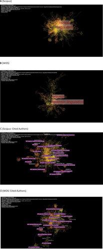 Figure 9. Top Keywords, Cited Authors, and Clusters.