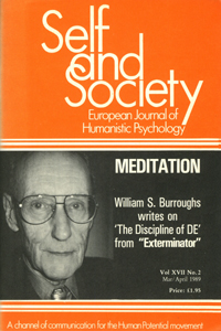 Cover image for Self & Society, Volume 17, Issue 2, 1989