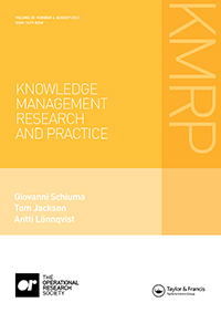 Cover image for Knowledge Management Research & Practice, Volume 20, Issue 4, 2022