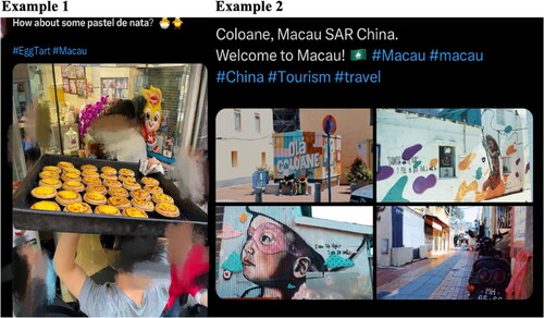 Figure 2. Two examples of < Macau > in LRR.