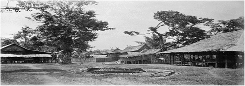Figure 14. Soeroelangoen Rawas Market in 1879 (Afdeeling Rawas).