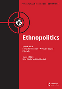 Cover image for Ethnopolitics, Volume 14, Issue 5, 2015