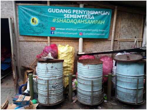 Figure 6. Temporary waste storage warehouse.