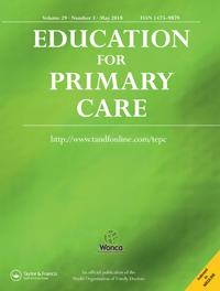 Cover image for Education for Primary Care, Volume 29, Issue 3, 2018