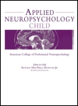 Cover image for Applied Neuropsychology: Child, Volume 2, Issue 1, 2013