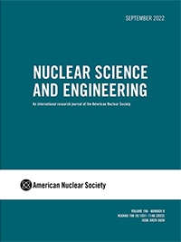 Cover image for Nuclear Science and Engineering, Volume 196, Issue 9, 2022