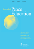 Cover image for Journal of Peace Education, Volume 12, Issue 1, 2015