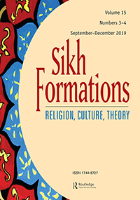 Cover image for Sikh Formations, Volume 15, Issue 3-4, 2019