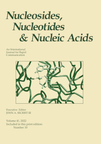 Cover image for Nucleosides, Nucleotides & Nucleic Acids, Volume 41, Issue 10, 2022