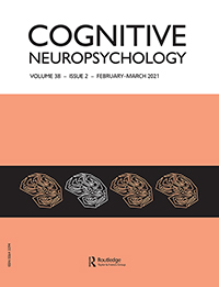 Cover image for Cognitive Neuropsychology, Volume 38, Issue 2, 2021