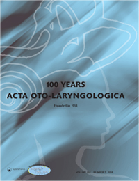 Cover image for Acta Oto-Laryngologica, Volume 138, Issue 7, 2018