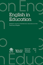 Cover image for English in Education, Volume 49, Issue 2, 2015