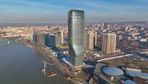 Figure 3. The Belgrade Waterfront project (implementation, December 2022).